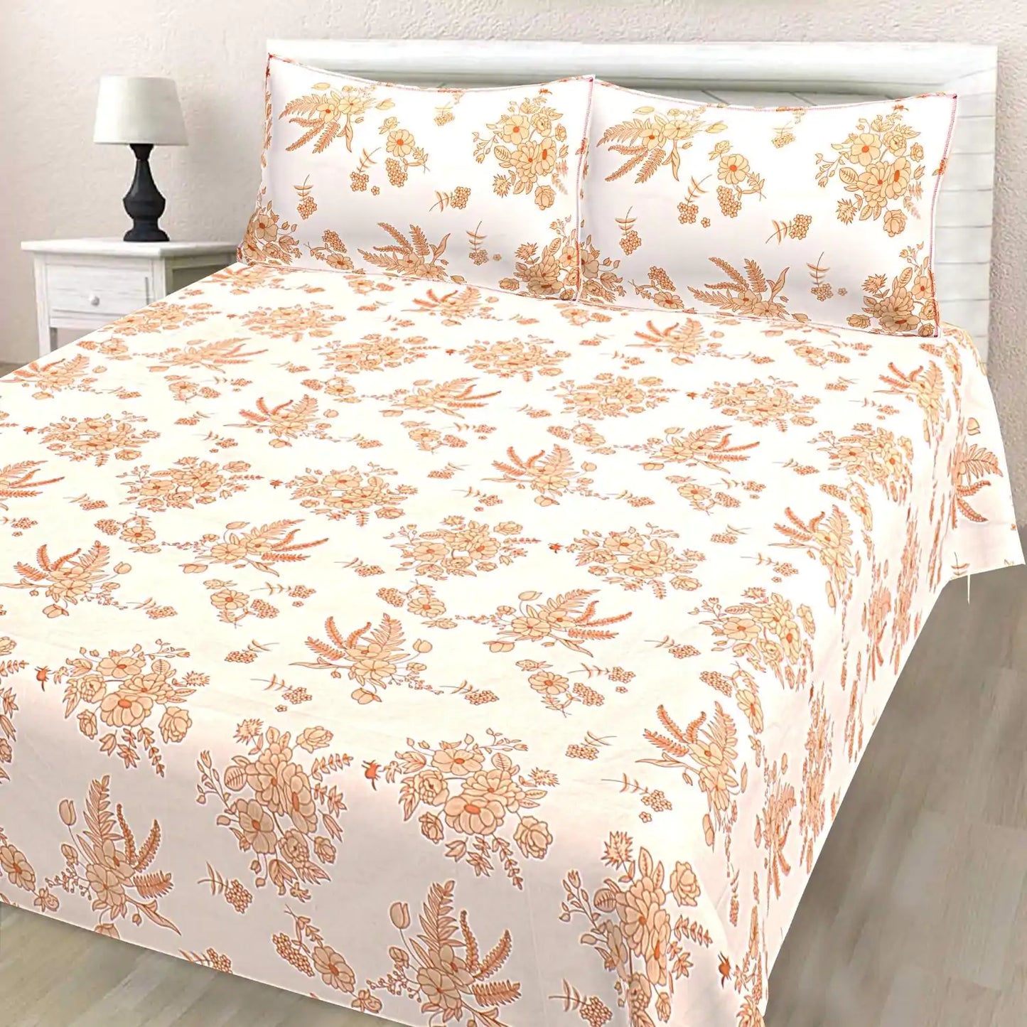 Endless Spring Double Bed Bedsheet