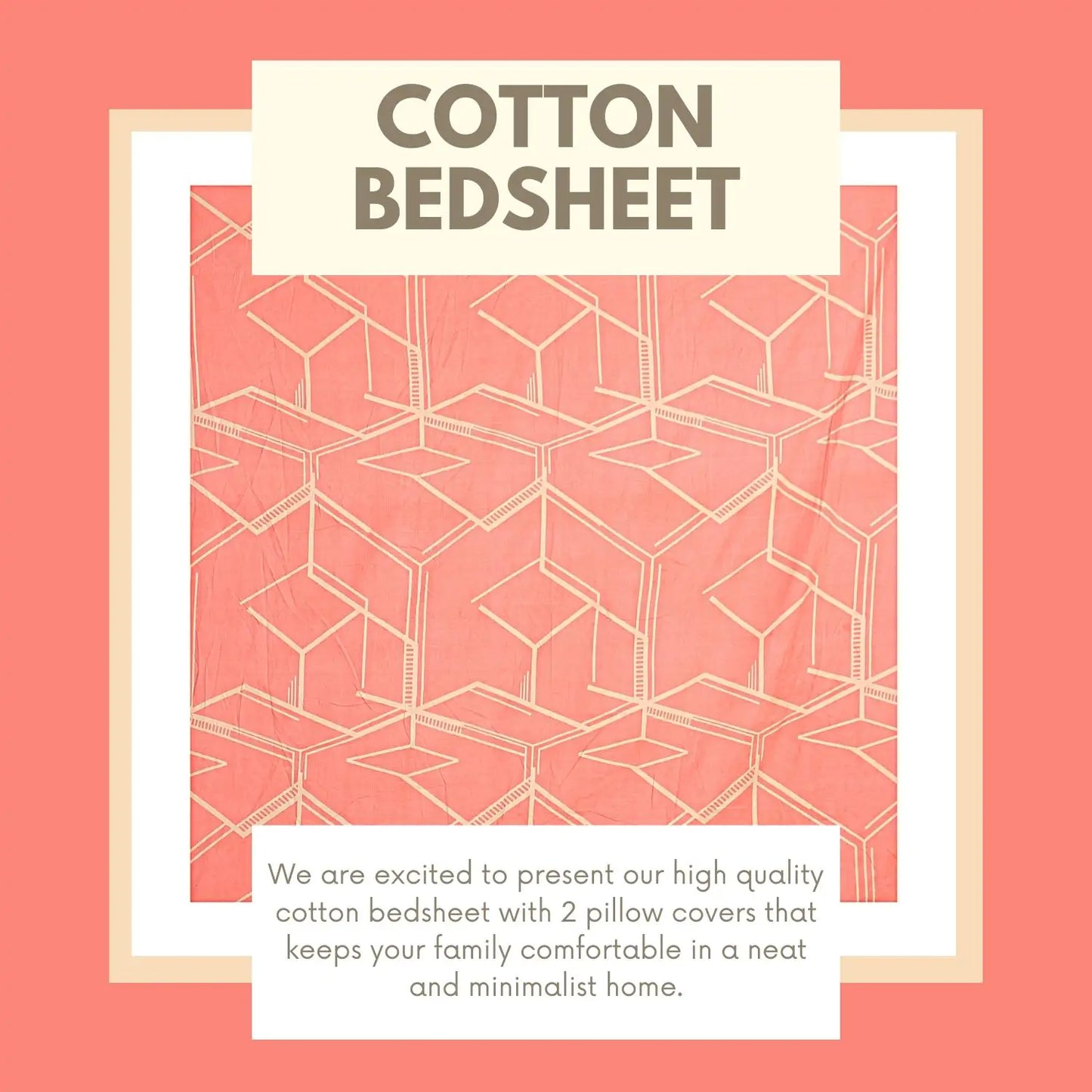 The Artsy Double Bed Fitted Bedsheet
