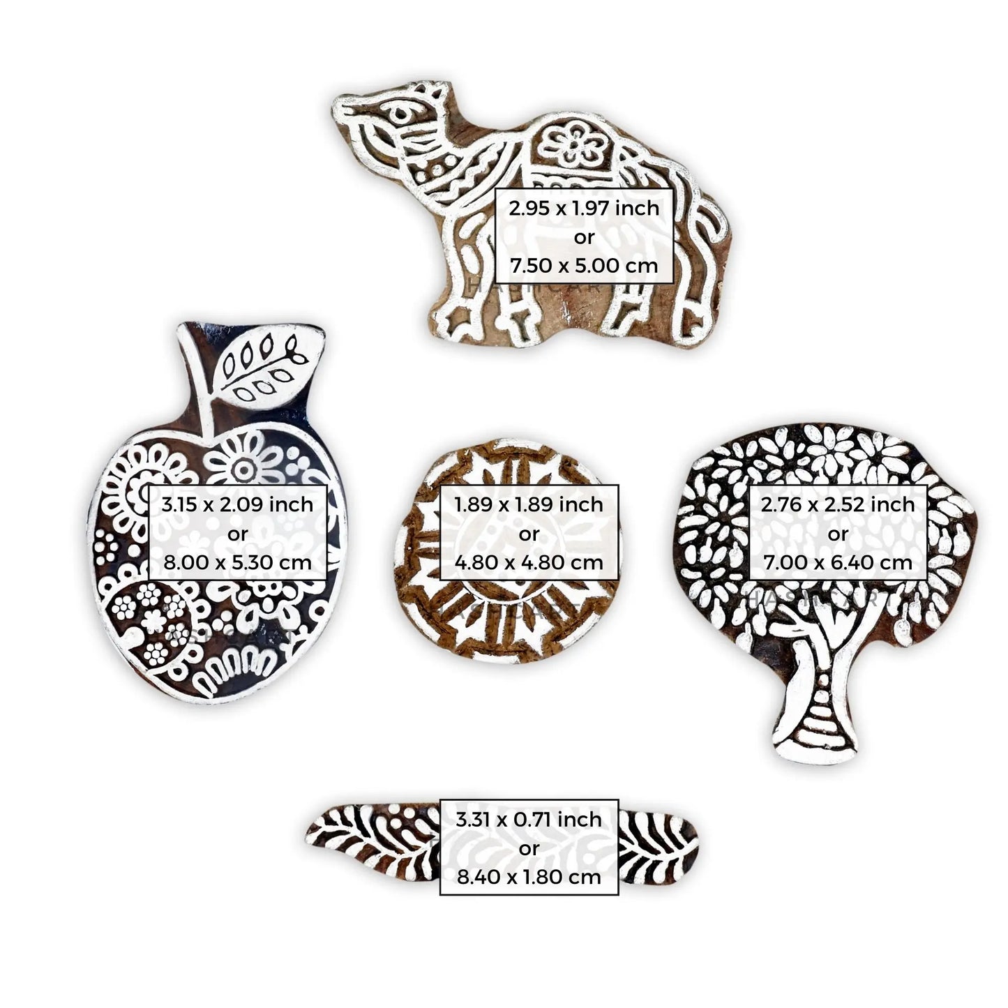 Wooden Printing Blocks & Stamps