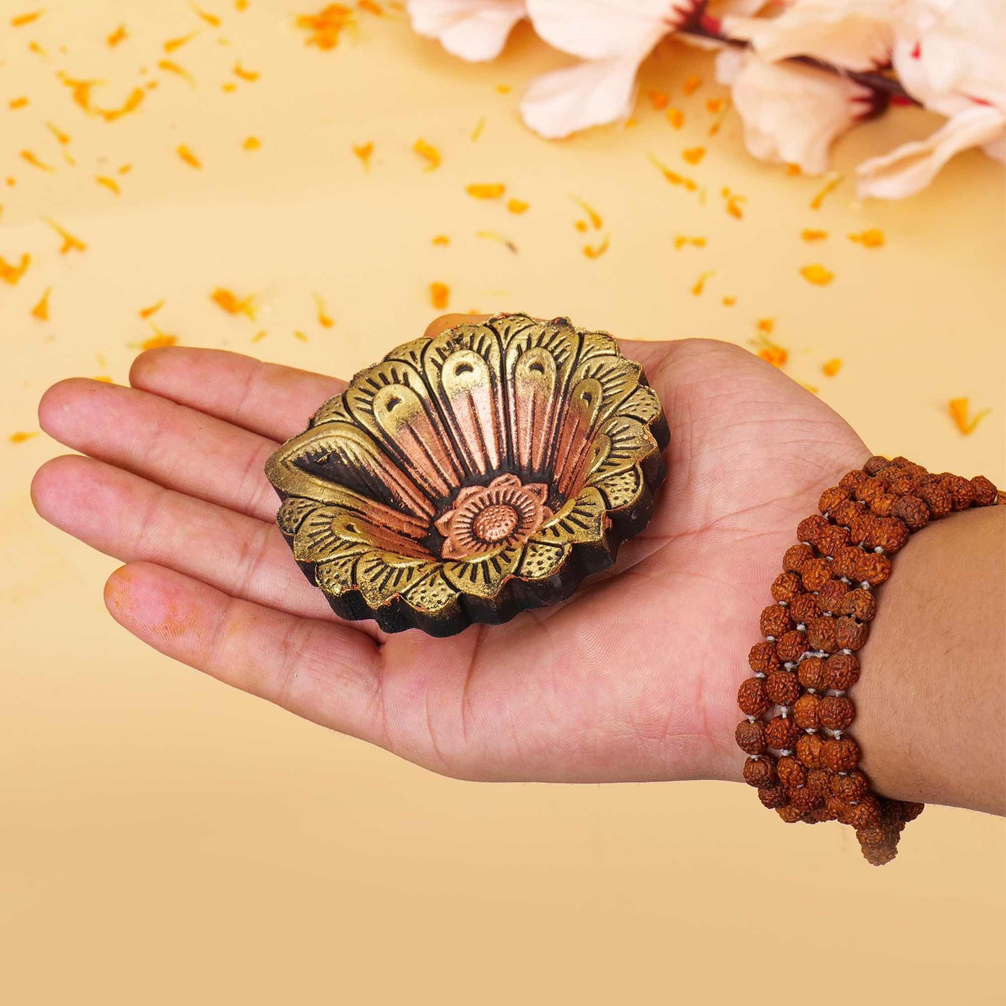 Colorful Terracotta Diyas