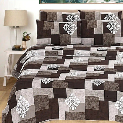 Baroque Elegance Double Bed Bedsheet