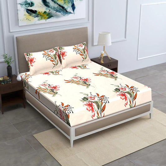 Winged Wonders Fitted Bedsheet