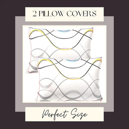 Wavelength Double Bed Bedsheet