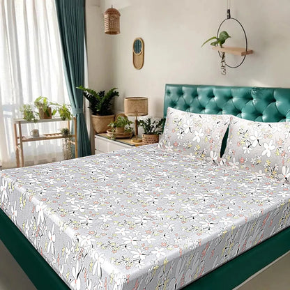 Phool Bahara Double Bed Bedsheet