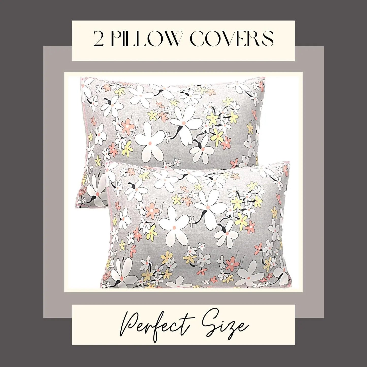 Phool Bahara Double Bed Bedsheet