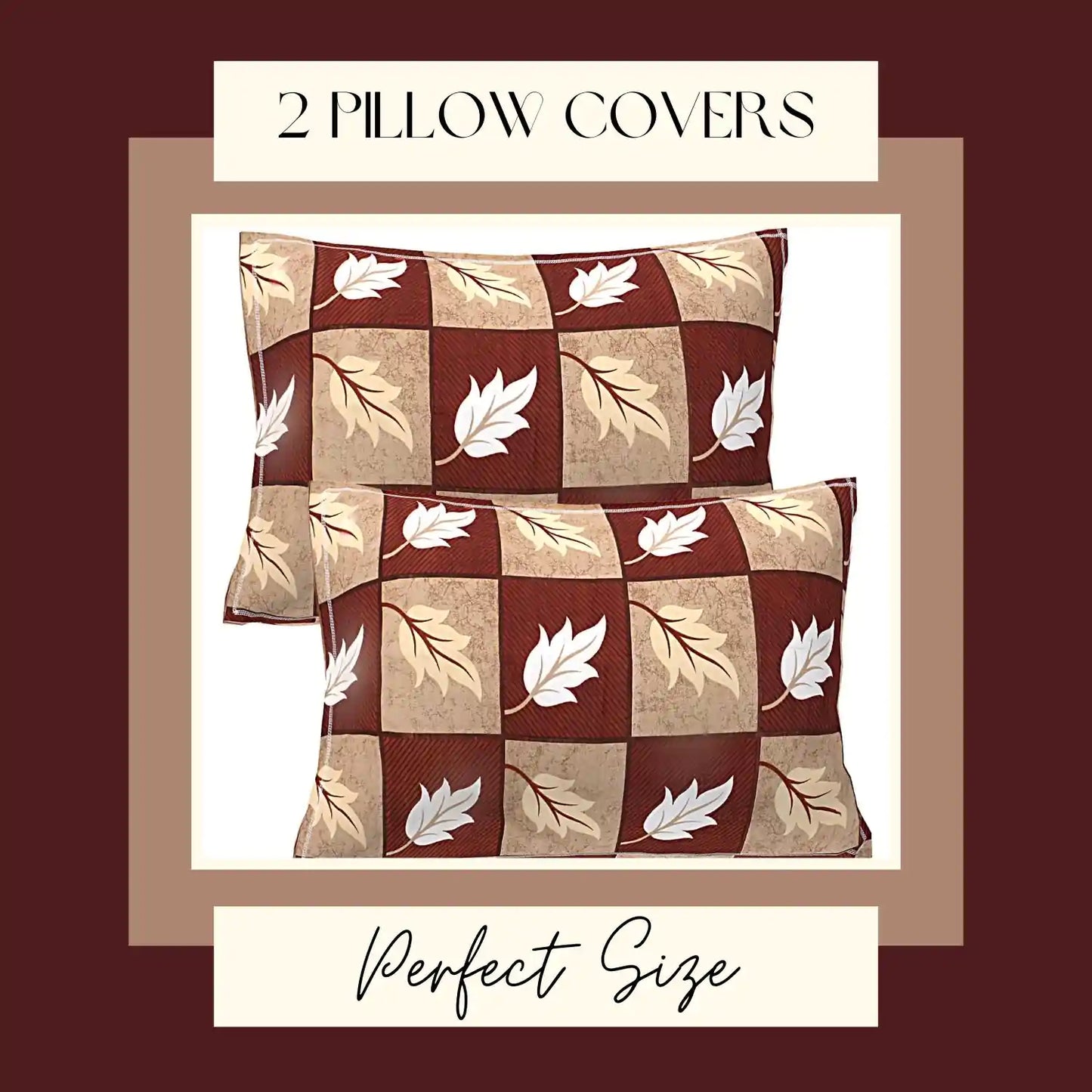 Micola Printed Double Bed Bedsheet