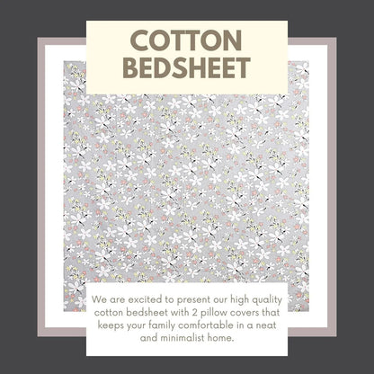 Phool Bahara Double Bed Bedsheet