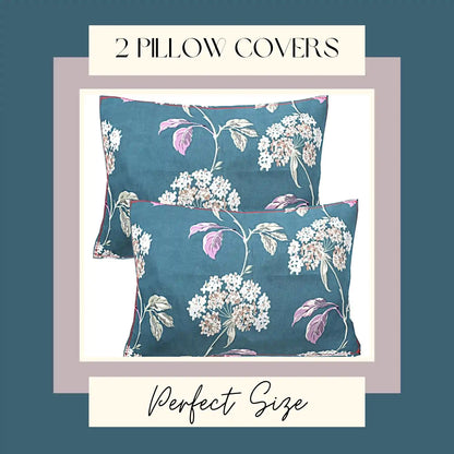 Truly Turquoise Double Bed Bedsheet