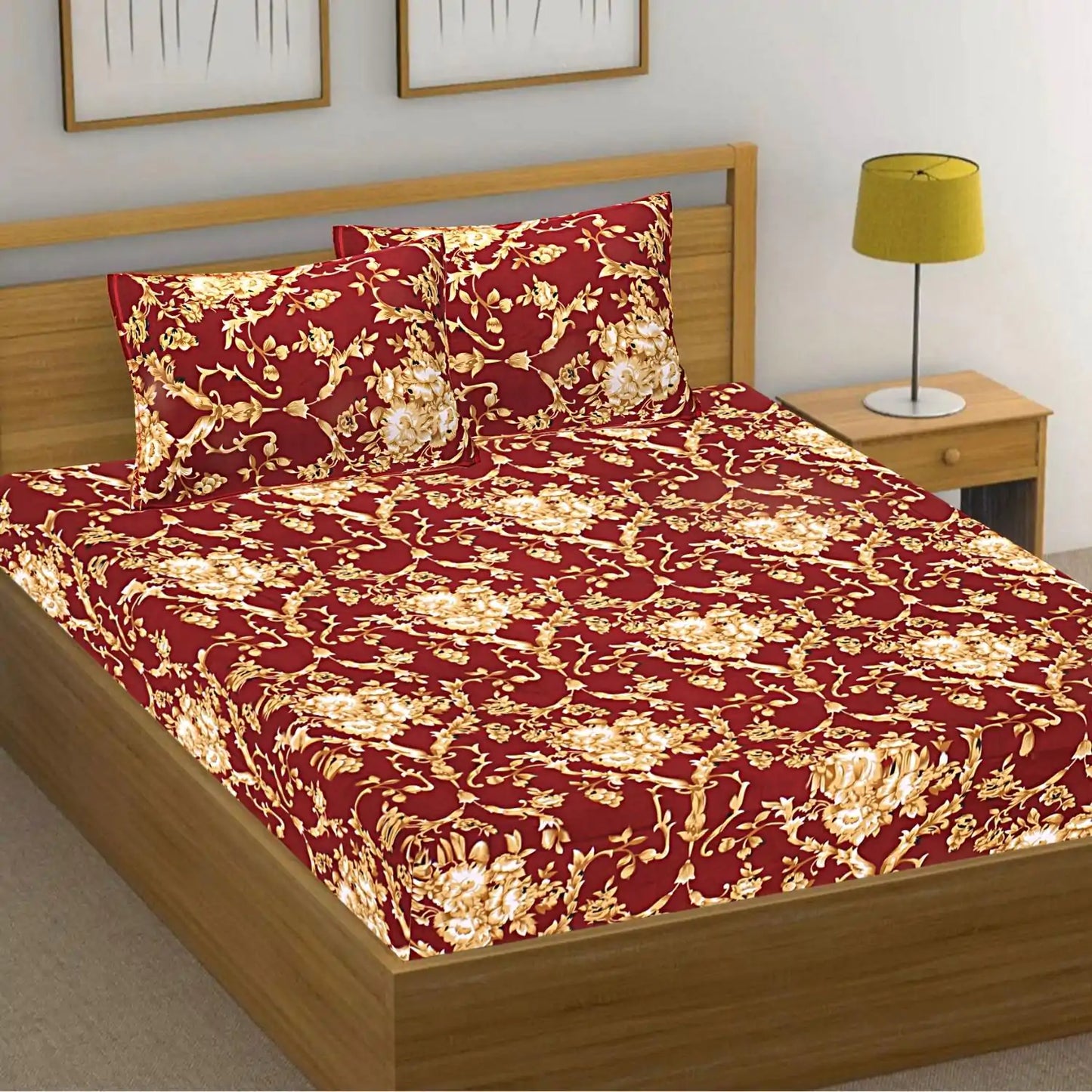 Mahek Double Bed Bedsheet