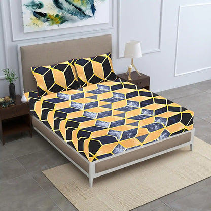Fading Crossroads Double Bed Bedsheet