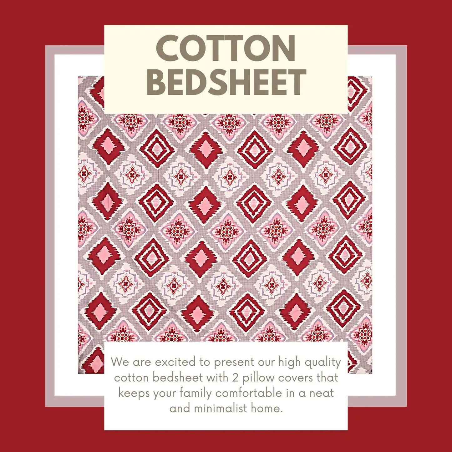 Spectre Printed Fitted Bedsheet