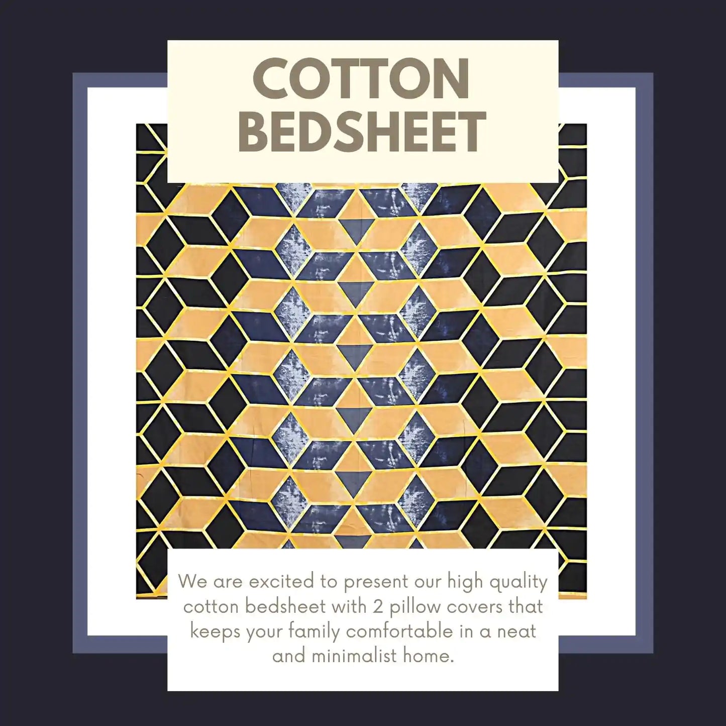 Fading Crossroads Double Bed Bedsheet