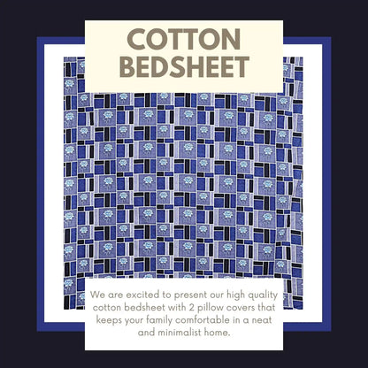 Patch Catch Double Bed Bedsheet