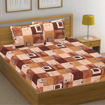 Patch Match Double Bed Bedsheet