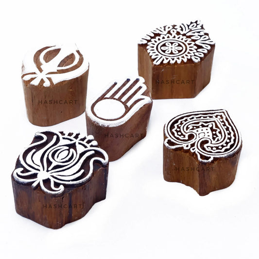 Wooden Hand Blocks for Printing