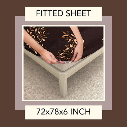 Wonder Bloom Fitted Bedsheet