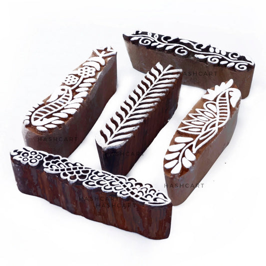 Wooden Blocks for Printing Henna Mehndi