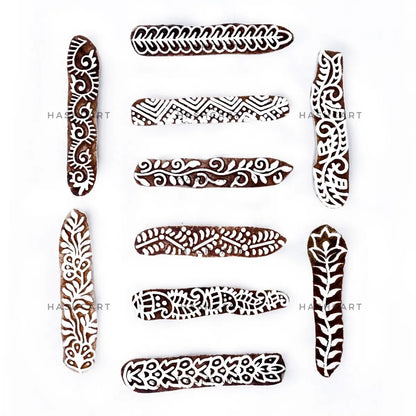 Mehandi Design Stamps for Fingers