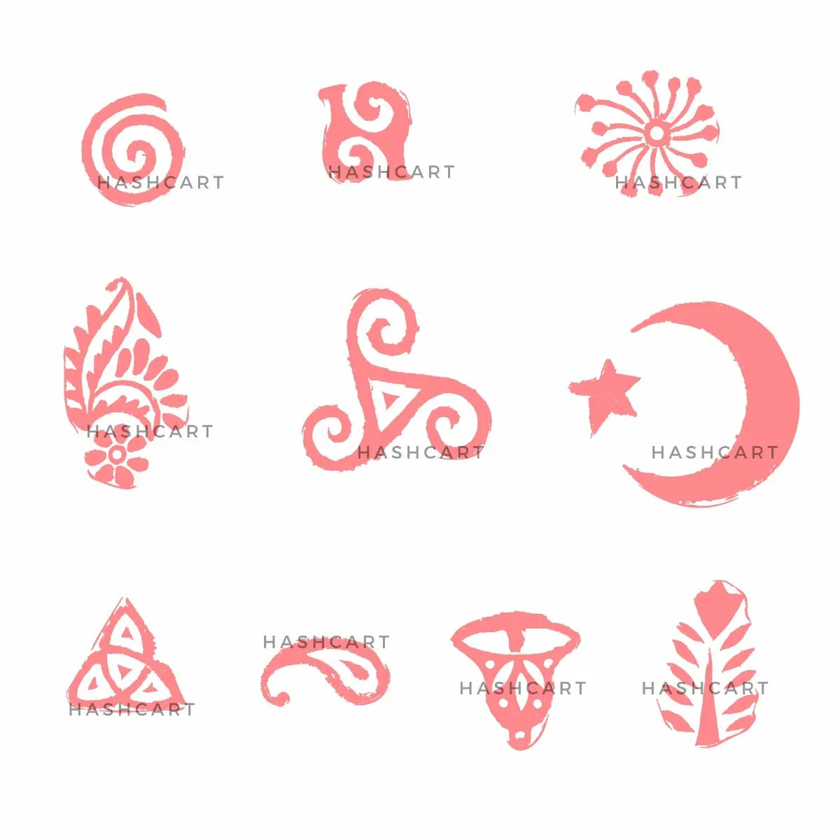 Objects & Symbols Scrapbooking Blocks