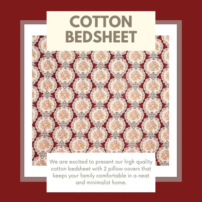 Bouquet Double Bed Bedsheet