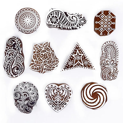 Wooden Stamping Blocks