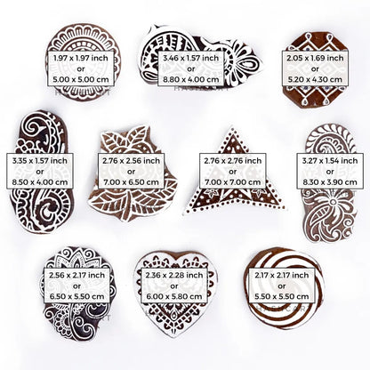 Wooden Stamping Blocks