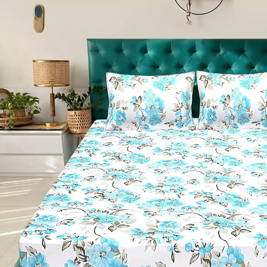 Botanical Garden Double Bed Bedsheet