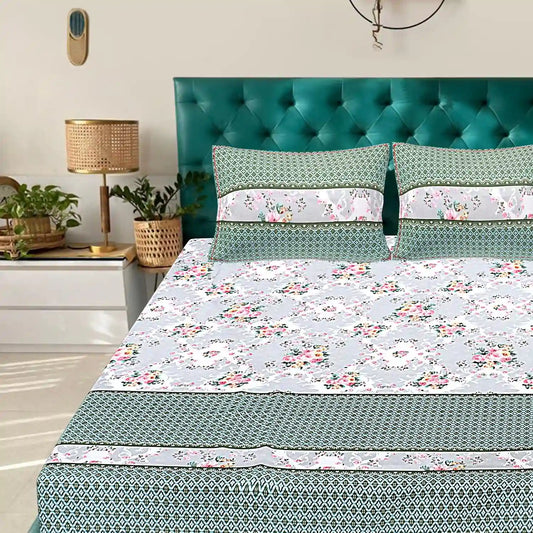 The Evergreen Double Bed Bedsheet