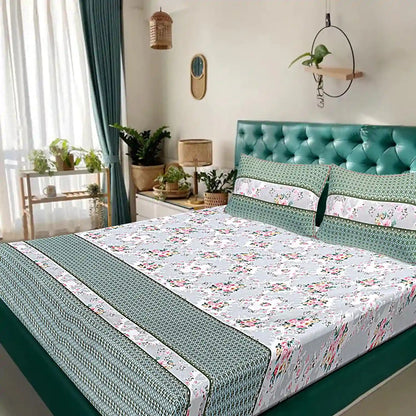 The Evergreen Double Bed Bedsheet