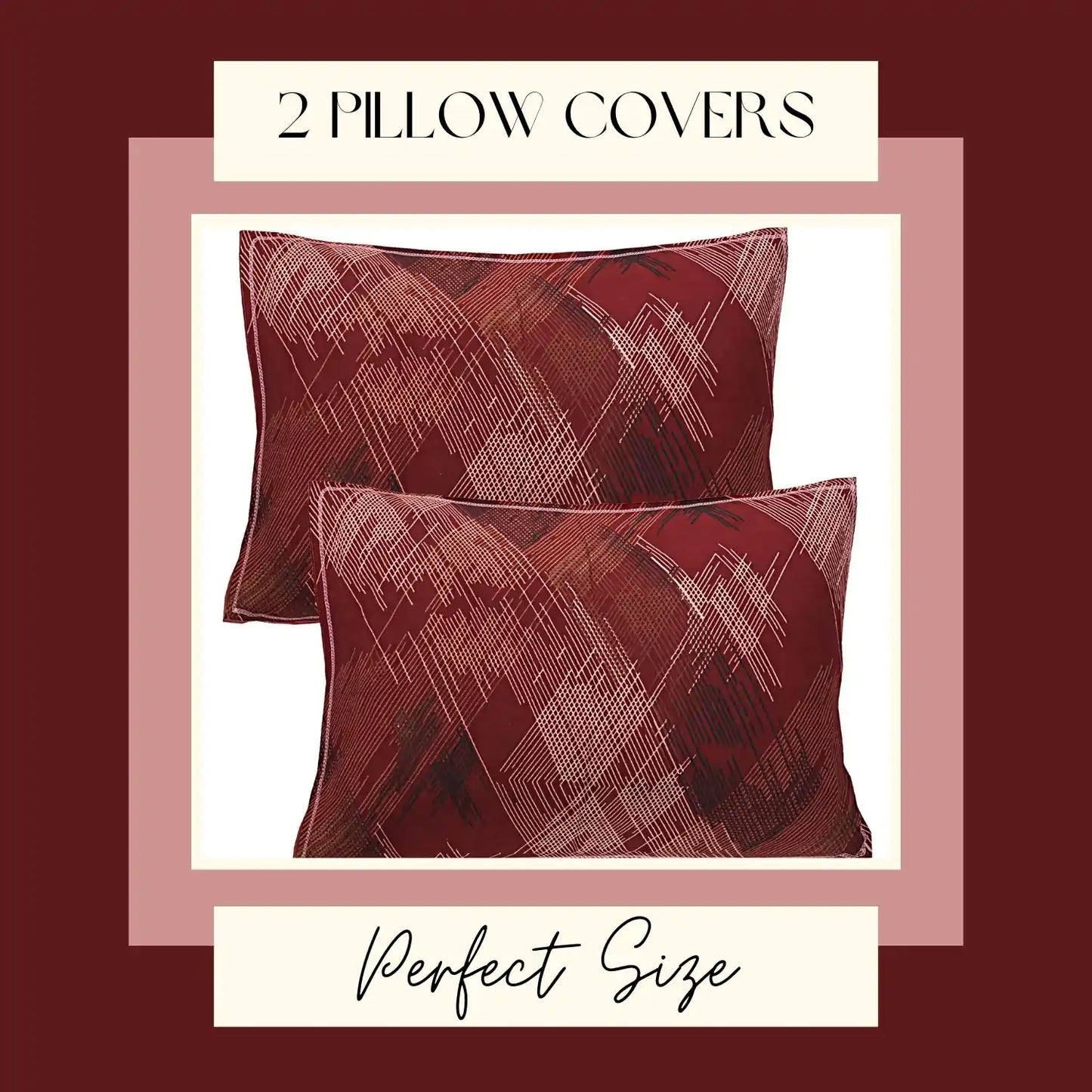 Marina Maple Printed Cotton Bedsheet