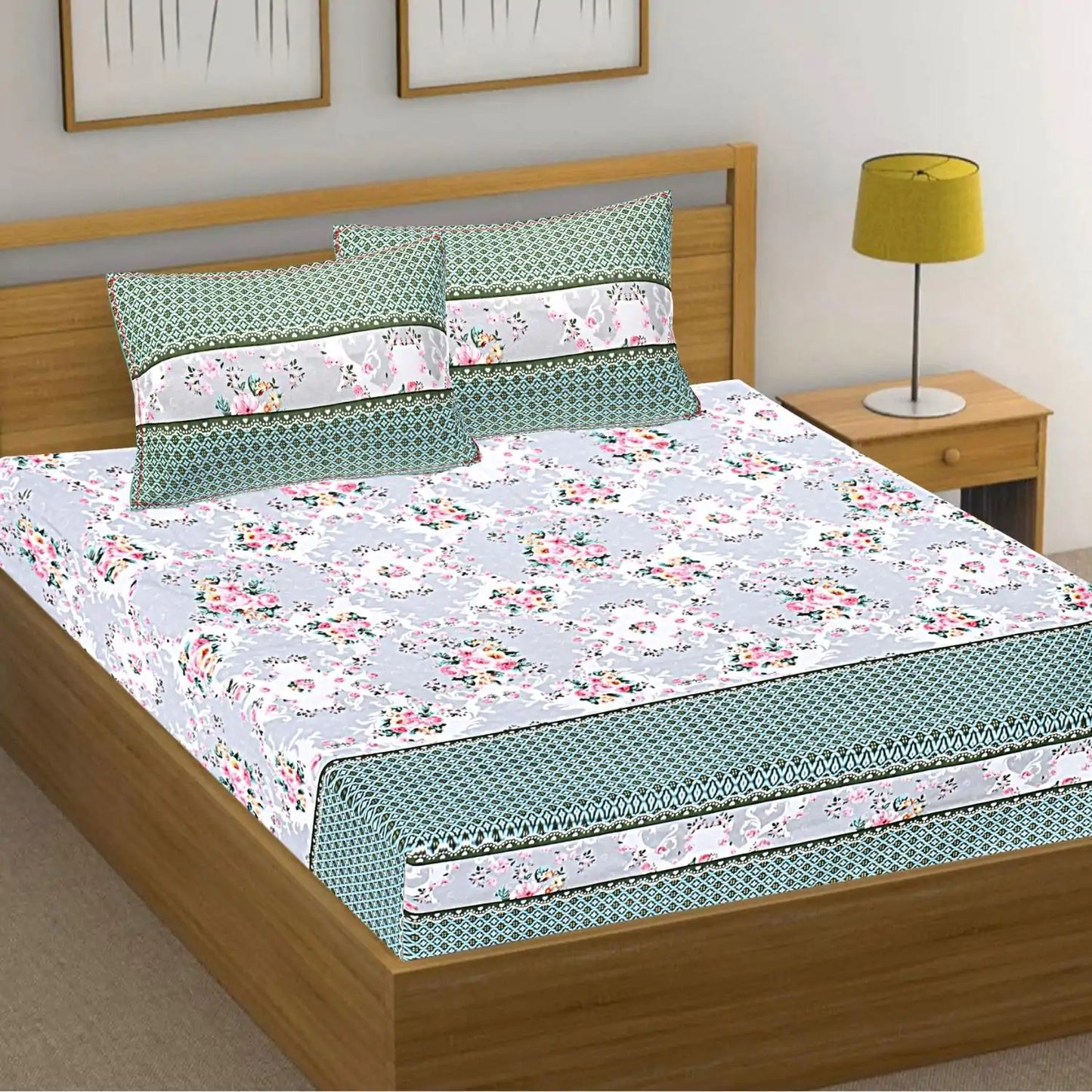 The Evergreen Double Bed Bedsheet
