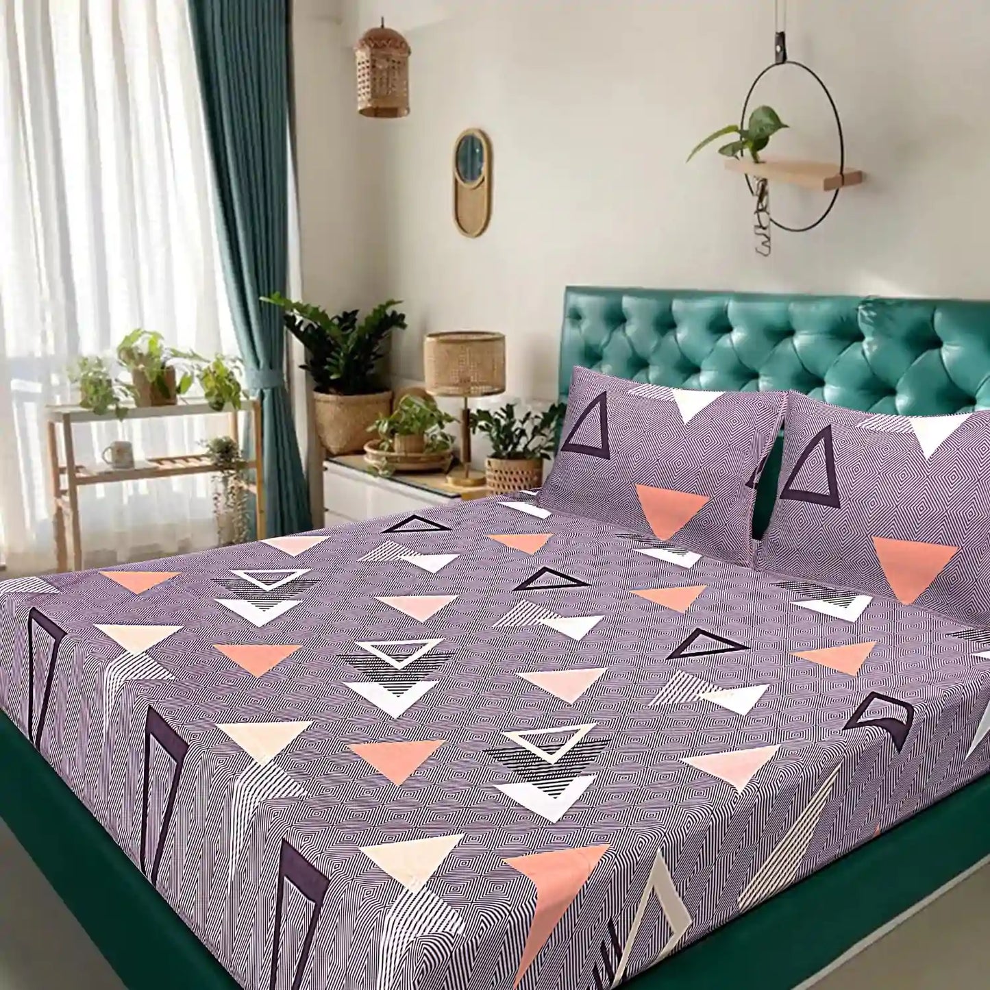 Tria Frenzy Double Bed Bedsheet