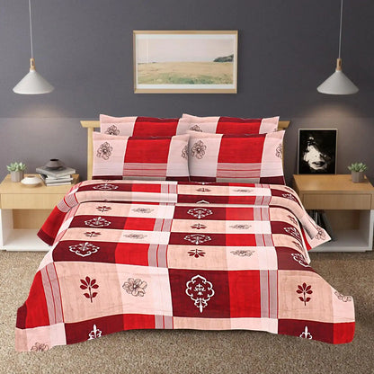 Aakriti Ethnic Queen Bedsheet