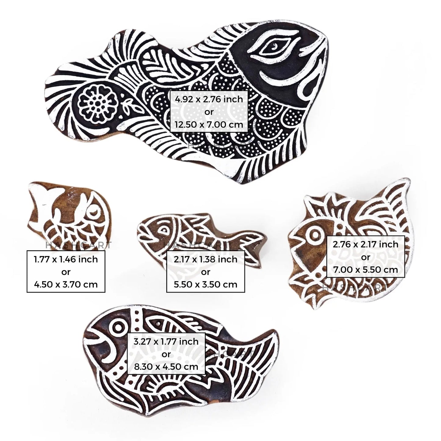 Fishes Wooden Blocks