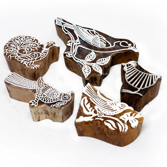 Birds Printing Blocks