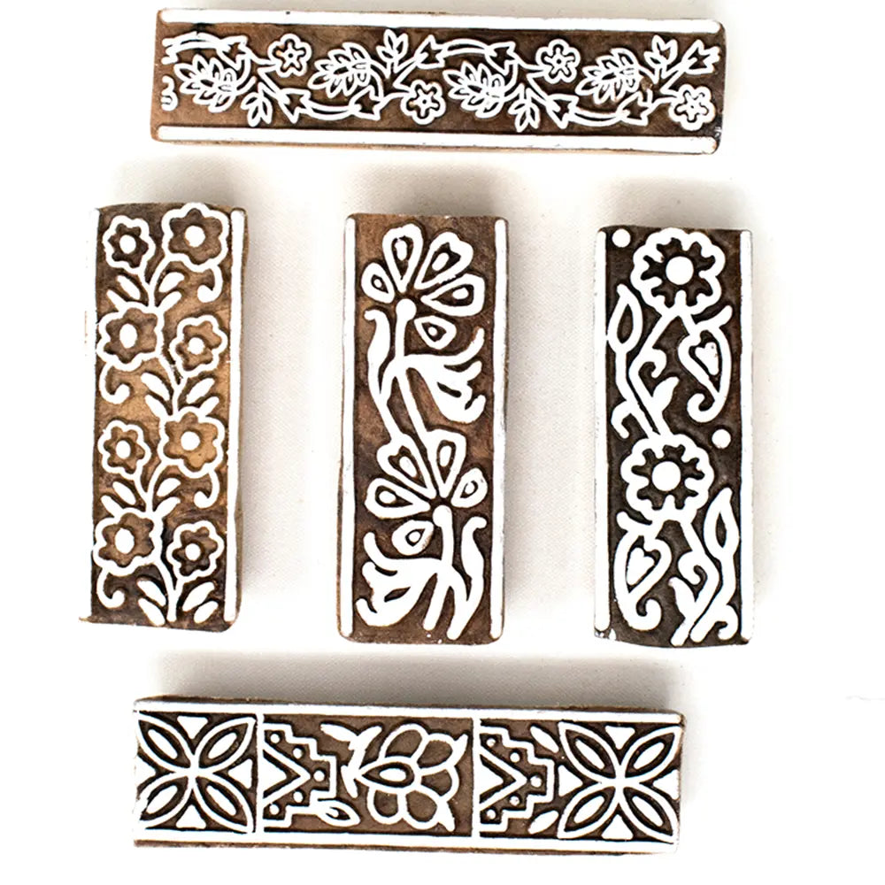 Kurti Border Wooden Printing Blocks