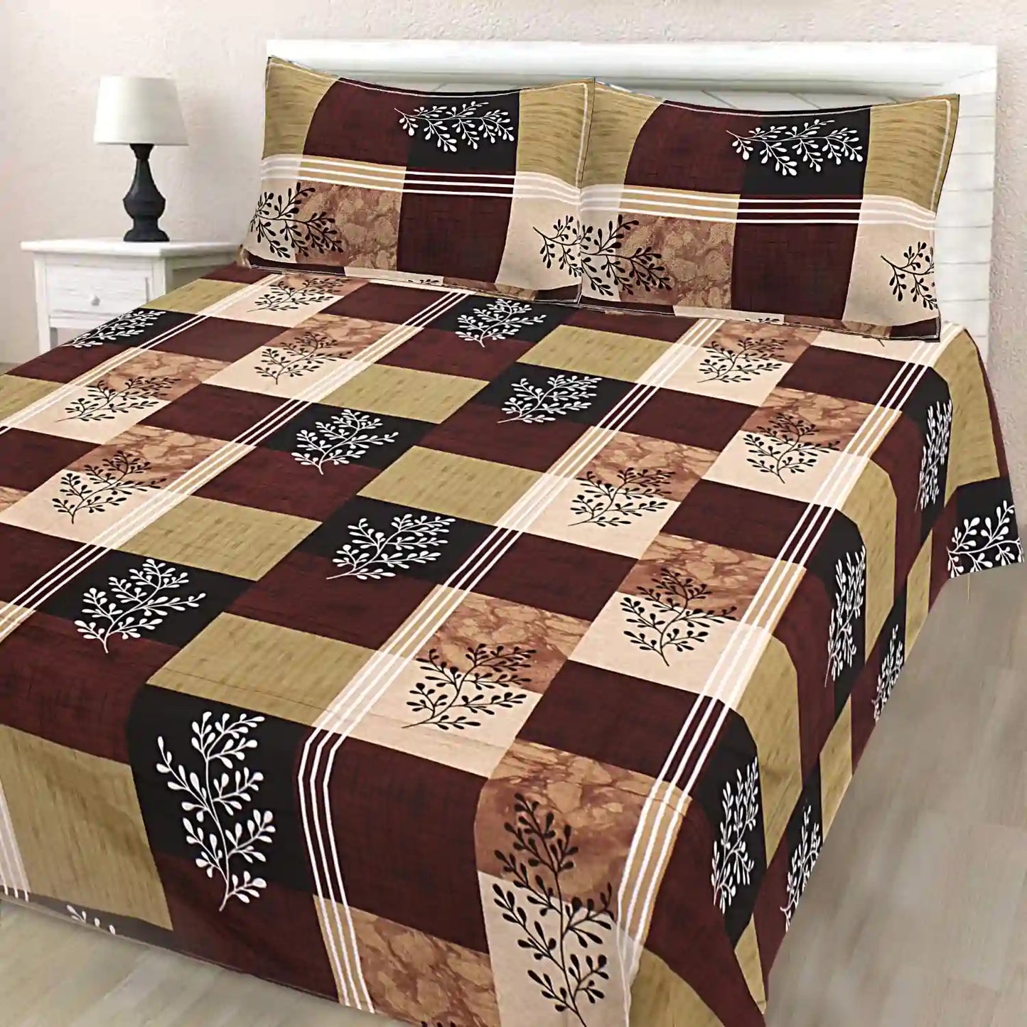 Imperial Blooms Queen Bed Bedsheet