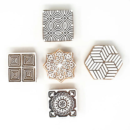 Geometric & Floral Blocks