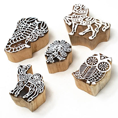 Wooden Stamps & Printing Blocks