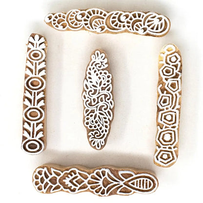 Mehandi Wooden Blocks for Fingers