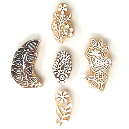 Floral Theme Stamps Set