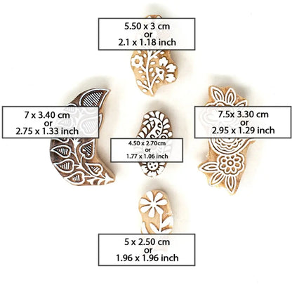 Floral Theme Stamps Set