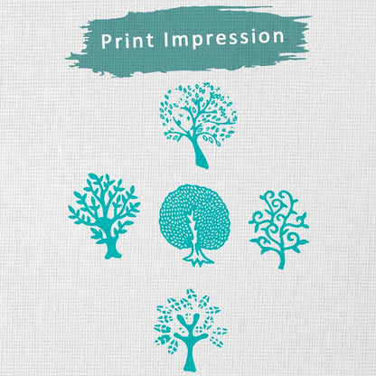 Trees Blocks Set of 5