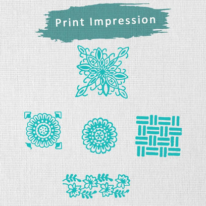 Handmade Printing Stamps of Wood