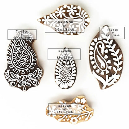 Stamps Set Wood