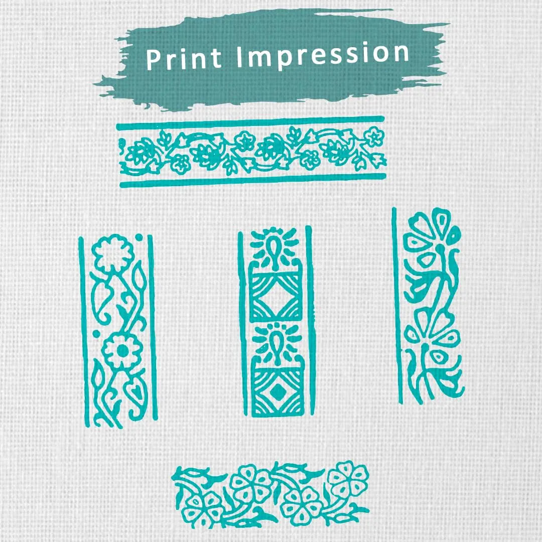 Border Blocks Pack of 5