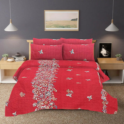 Floral Parade Double Bed Bedsheet