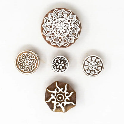 Round Printing Blocks Pack