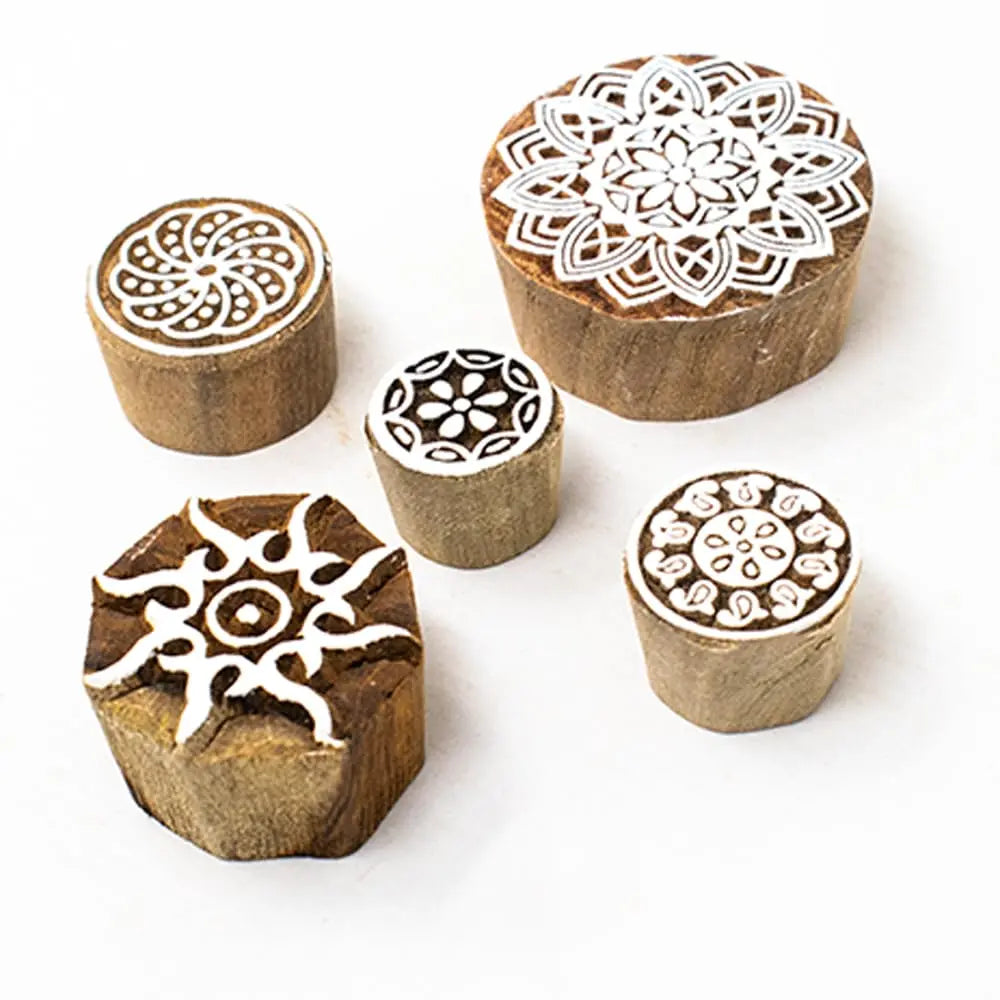 Round Printing Blocks Pack