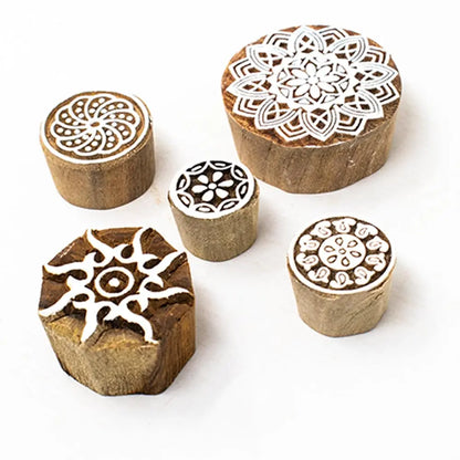 Round Printing Blocks Pack